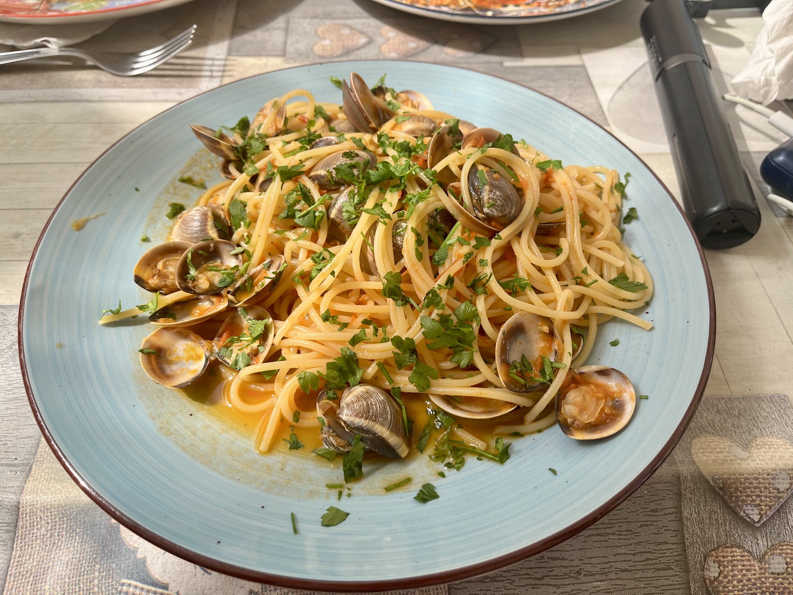 Spaghetti con le vongole